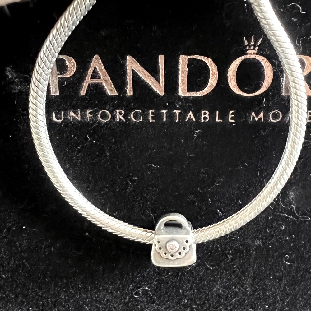 Pandora Purse CZ Charm - Retired